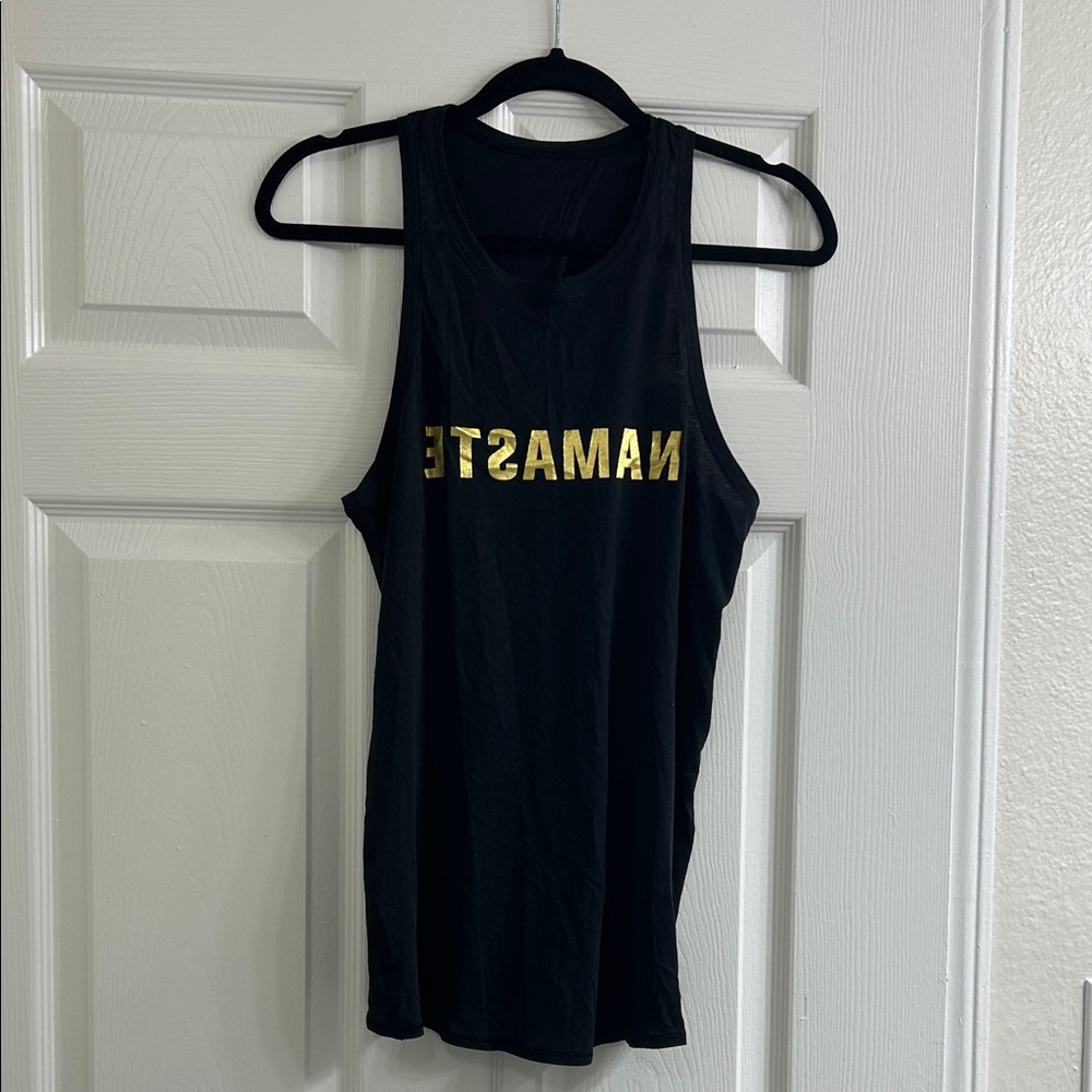 Black Namaste Tank Top